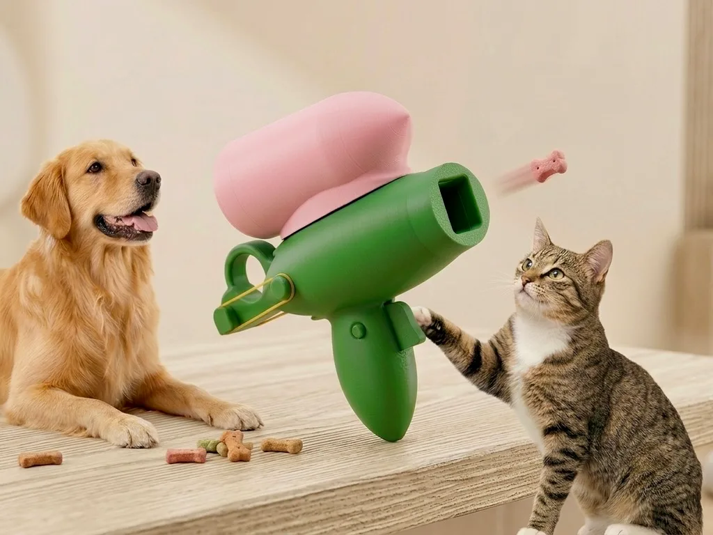 Lanzador de premios para mascota