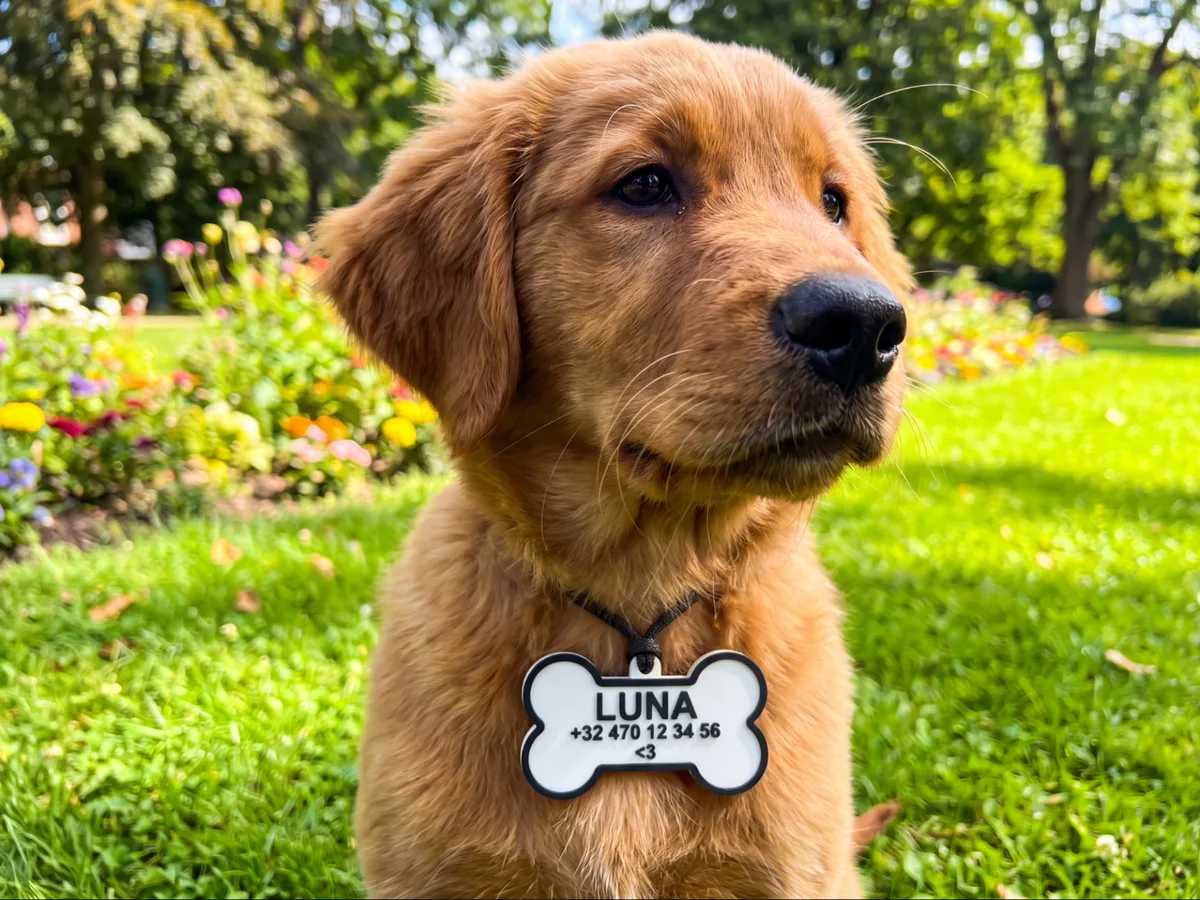 Generador de chapita identificadora para mascota