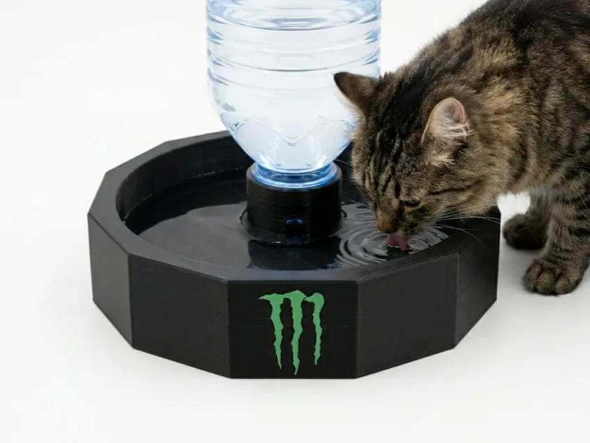 Bebedero de botella para mascota