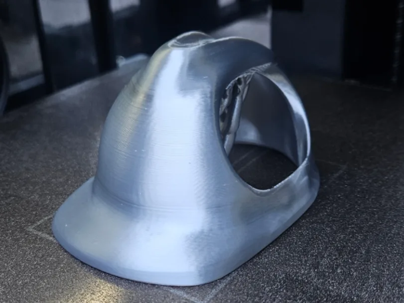 Casco de obra en miniatura para mascota