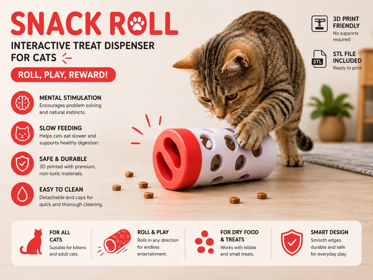 Dispensador de premios para gatos