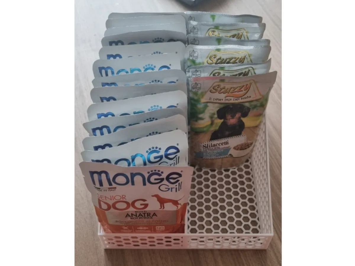 Portasobres de alimento húmedo para mascota