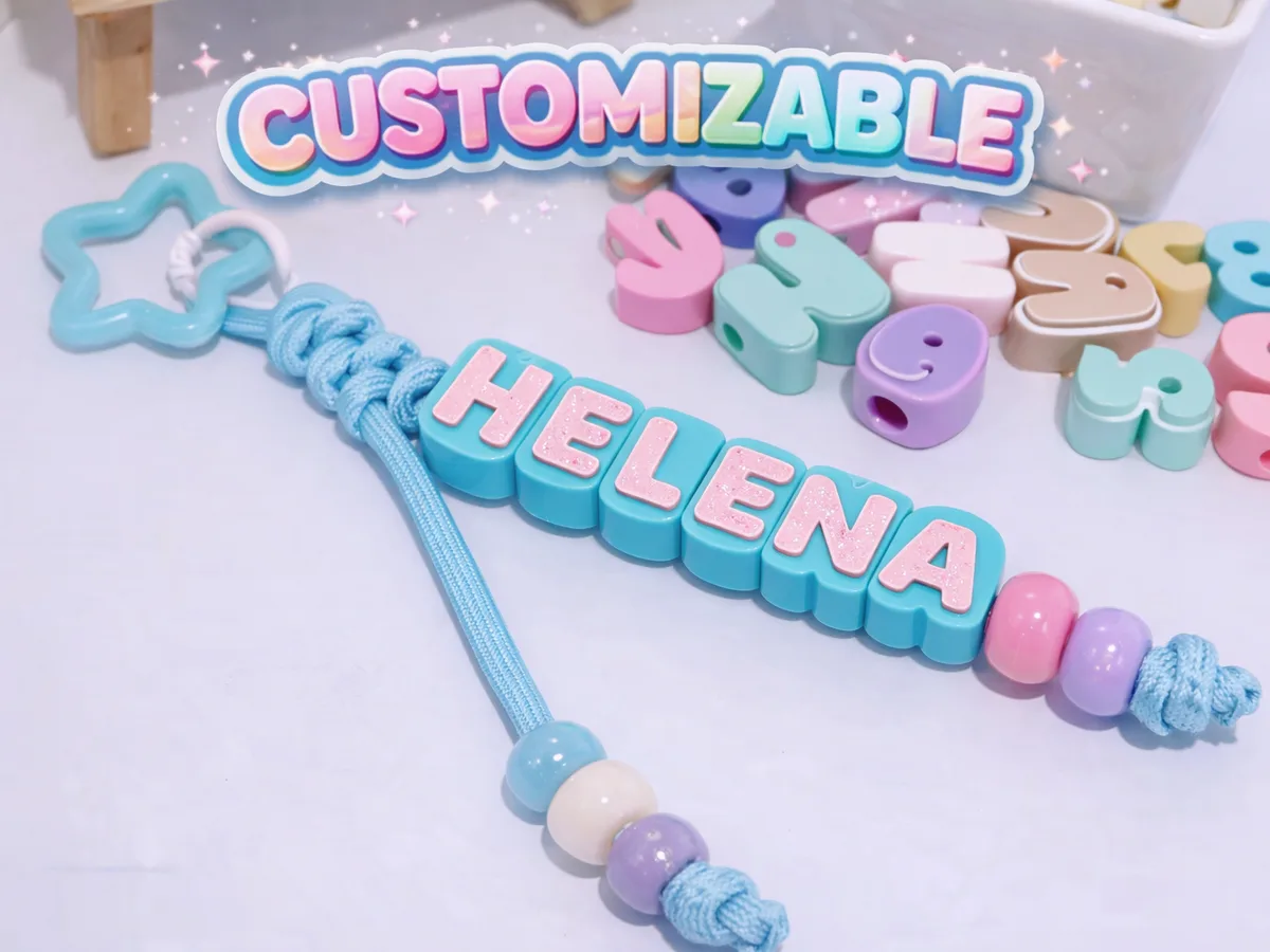 Letras sueltas para armar pulseras