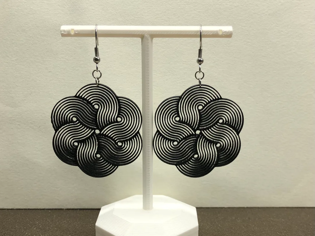 Aros de mandala calada