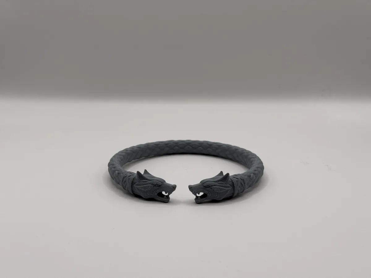 Pulsera con trenzado vikingo
