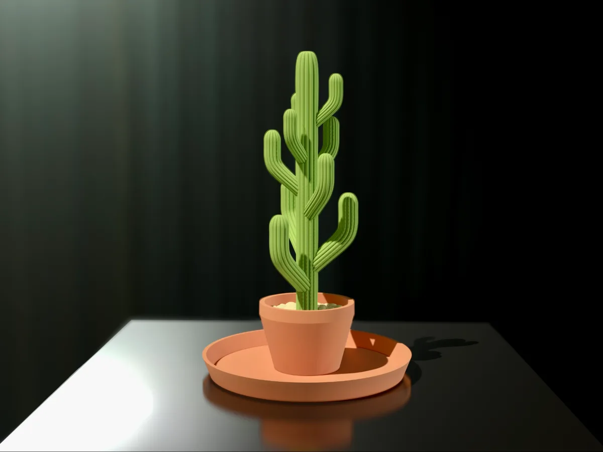 Cactus organizador de joyas
