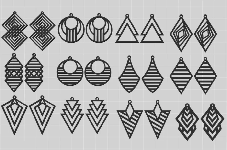 Juego de aros surtidos