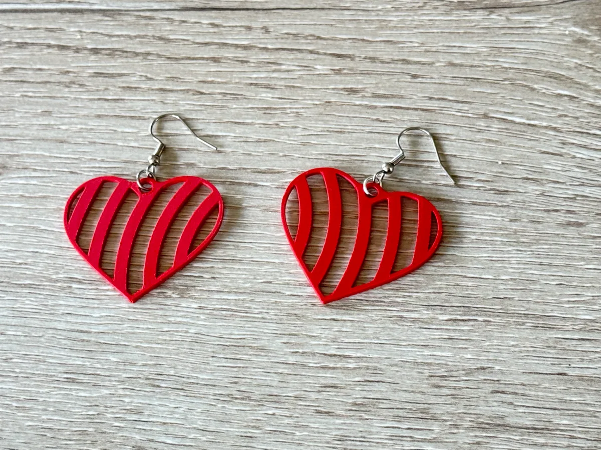 Aros de corazón