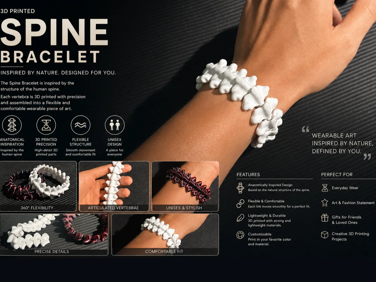 Pulsera de vértebras