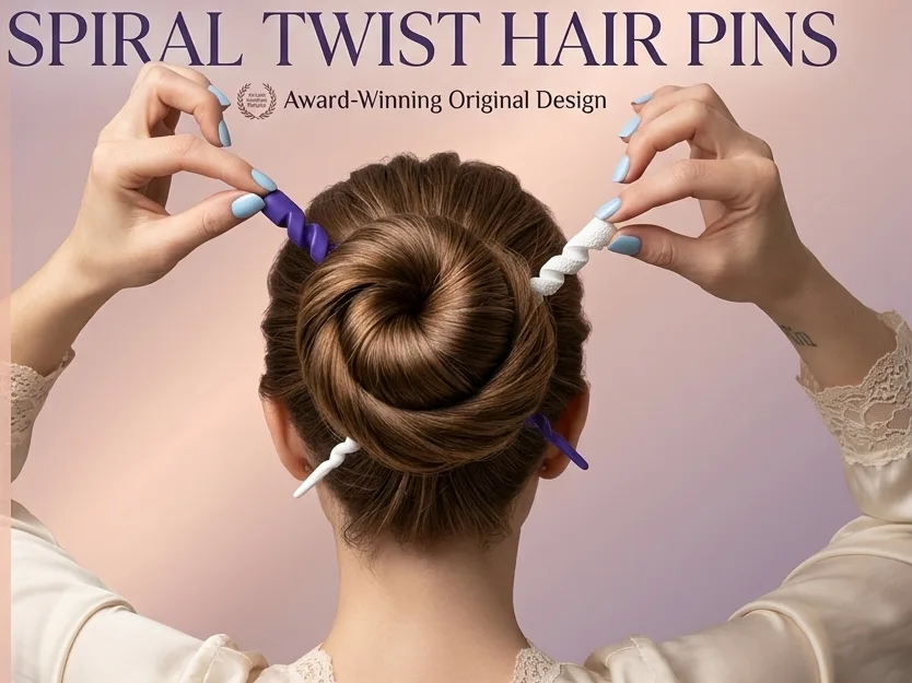 Horquillas de espiral para el pelo