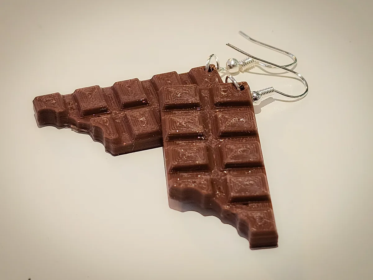 Aros de barra de chocolate