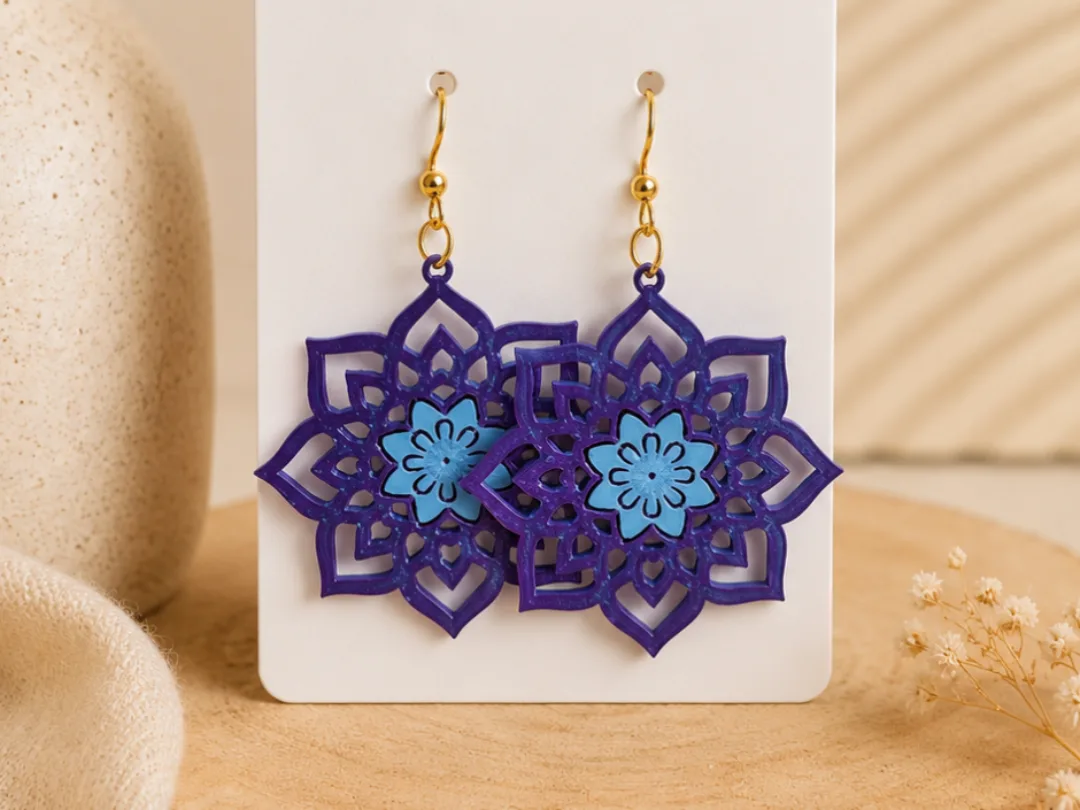 Aros de mandala calado