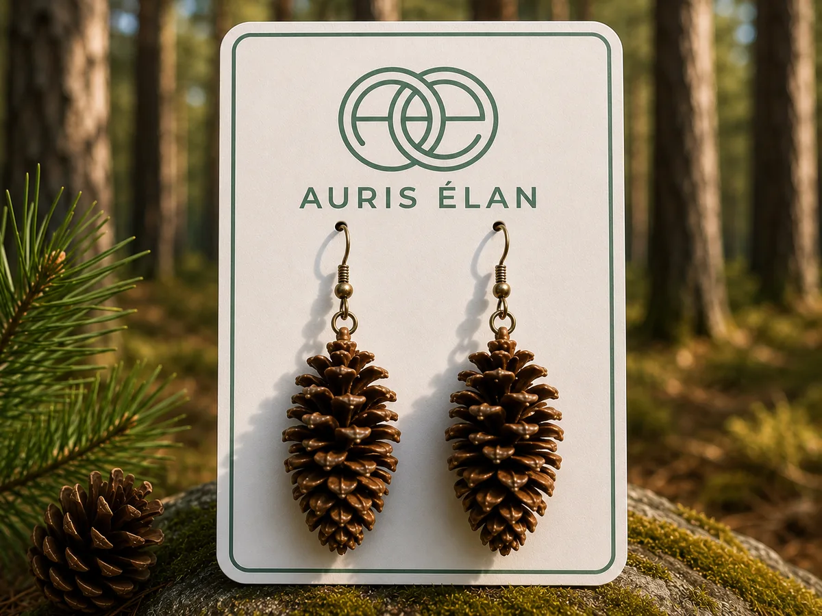Aros de piña de pino