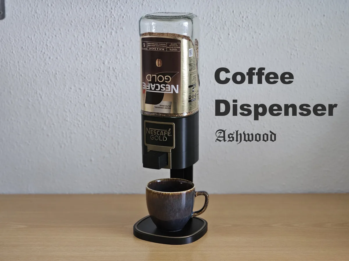 Dispensador para frasco de café instantáneo