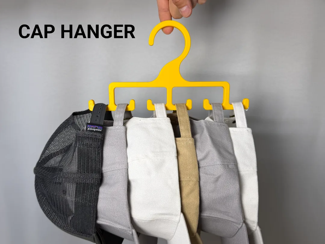 Colgador de gorras para pared