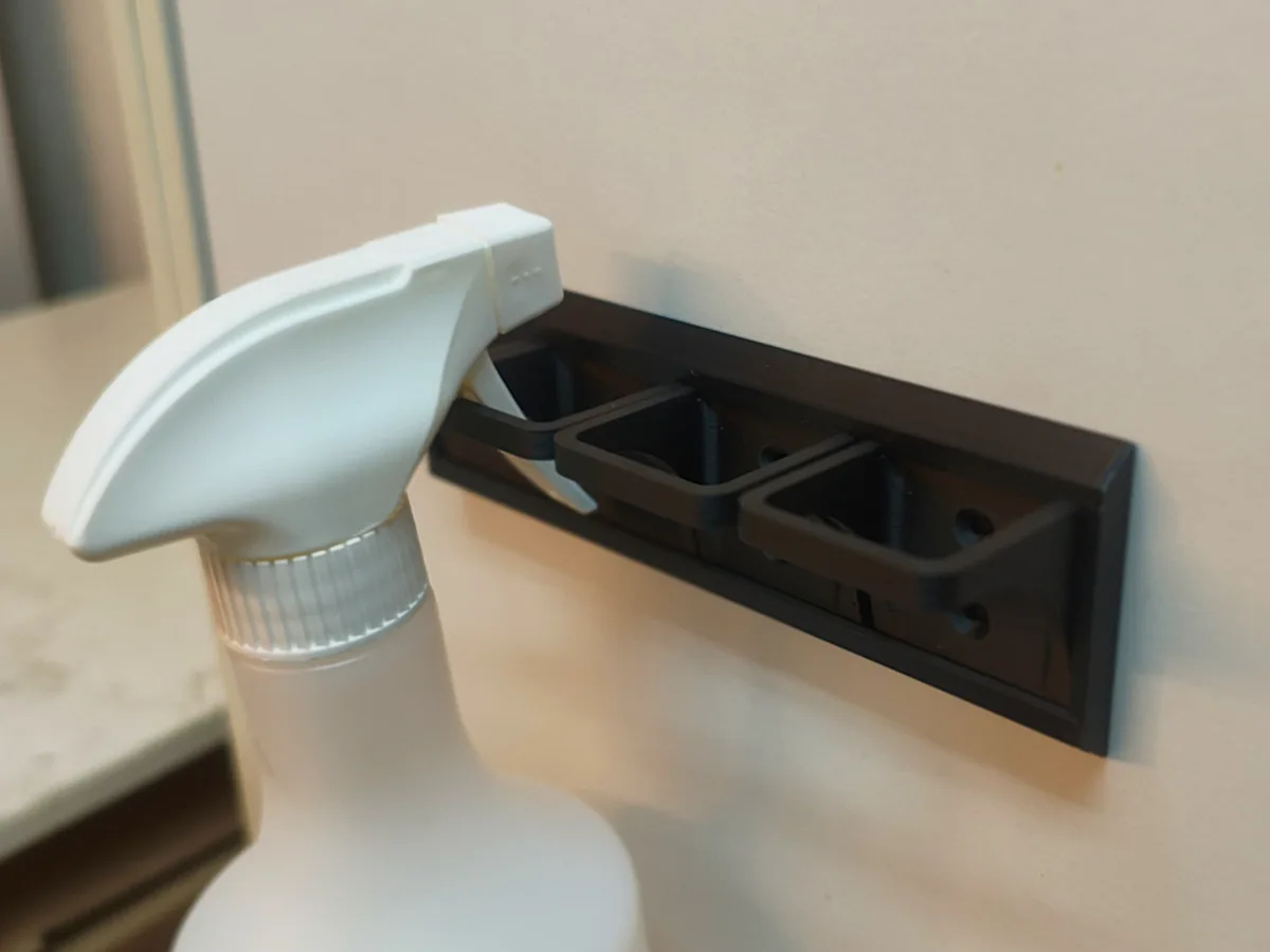 Riel de pared para rociadores