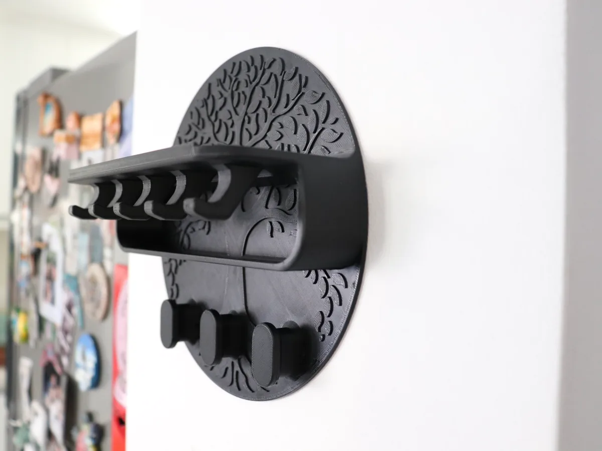Organizador de pared con árbol de la vida