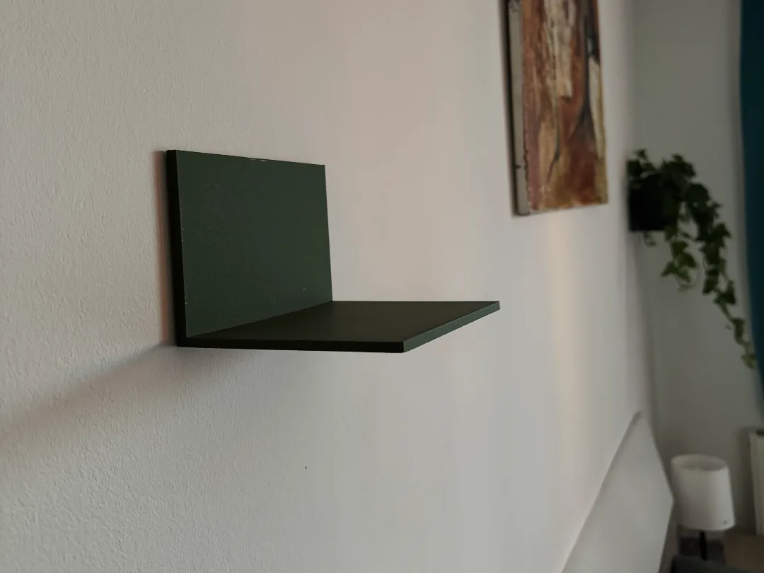 Ménsula adhesiva para macetas de pared