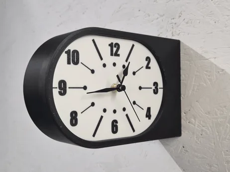 Reloj de doble cara para el mostrador