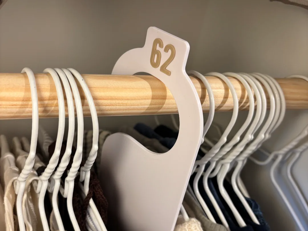 Separadores de talles de ropa de bebé