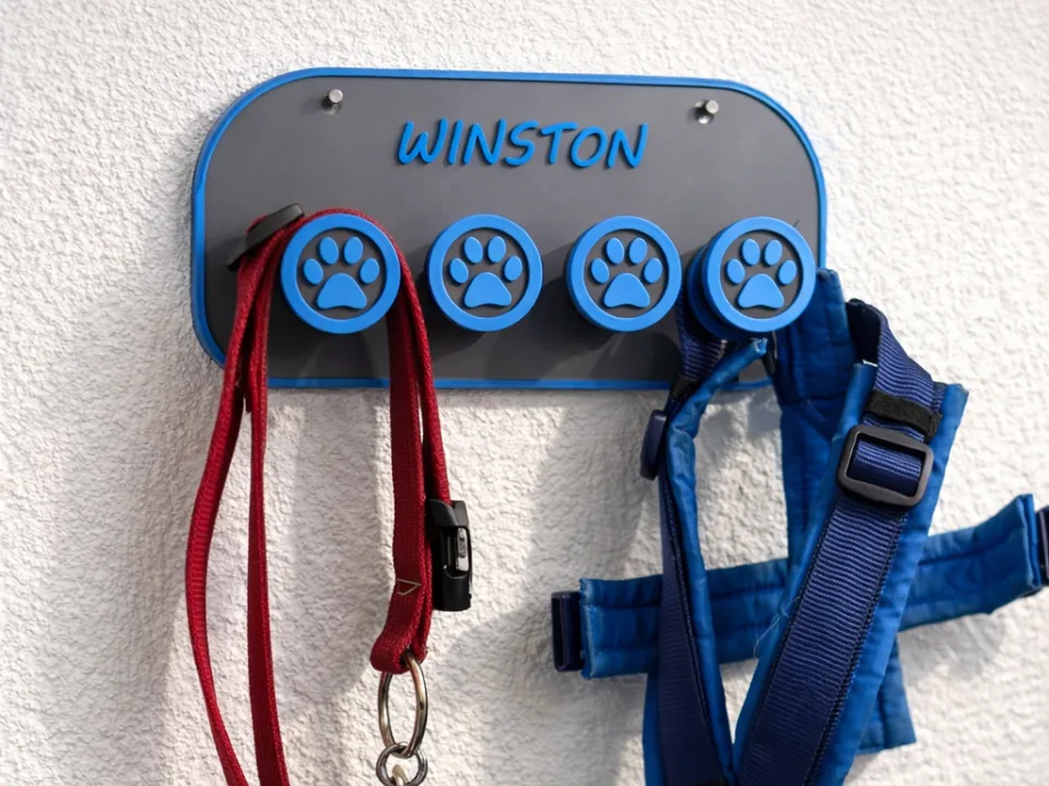 Colgador de correas para mascotas