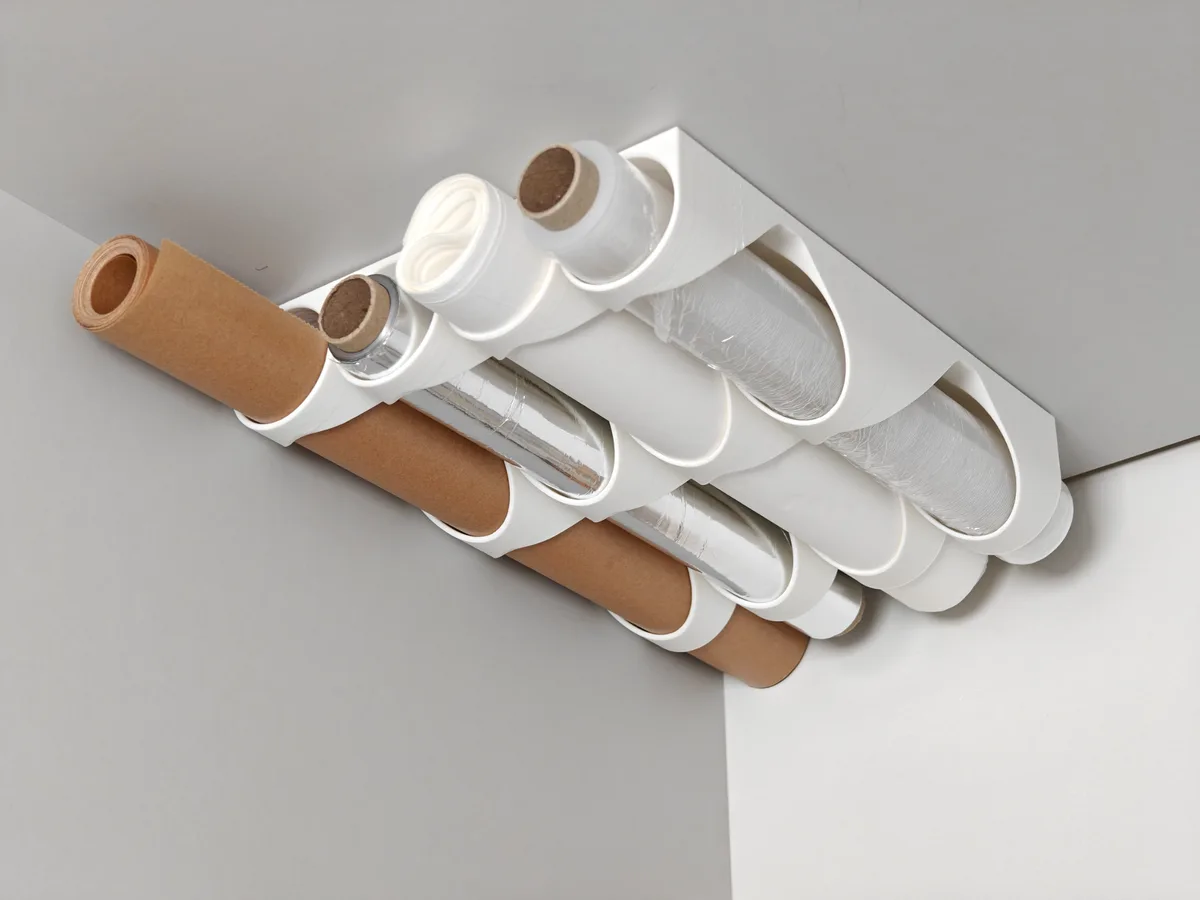 Dispensador de rollos de cocina