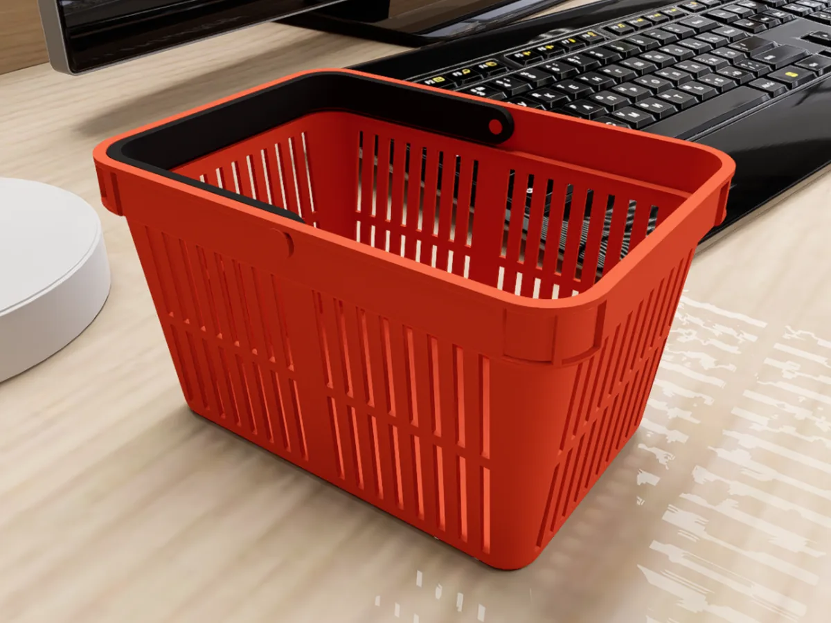 Organizador para canasto de compras