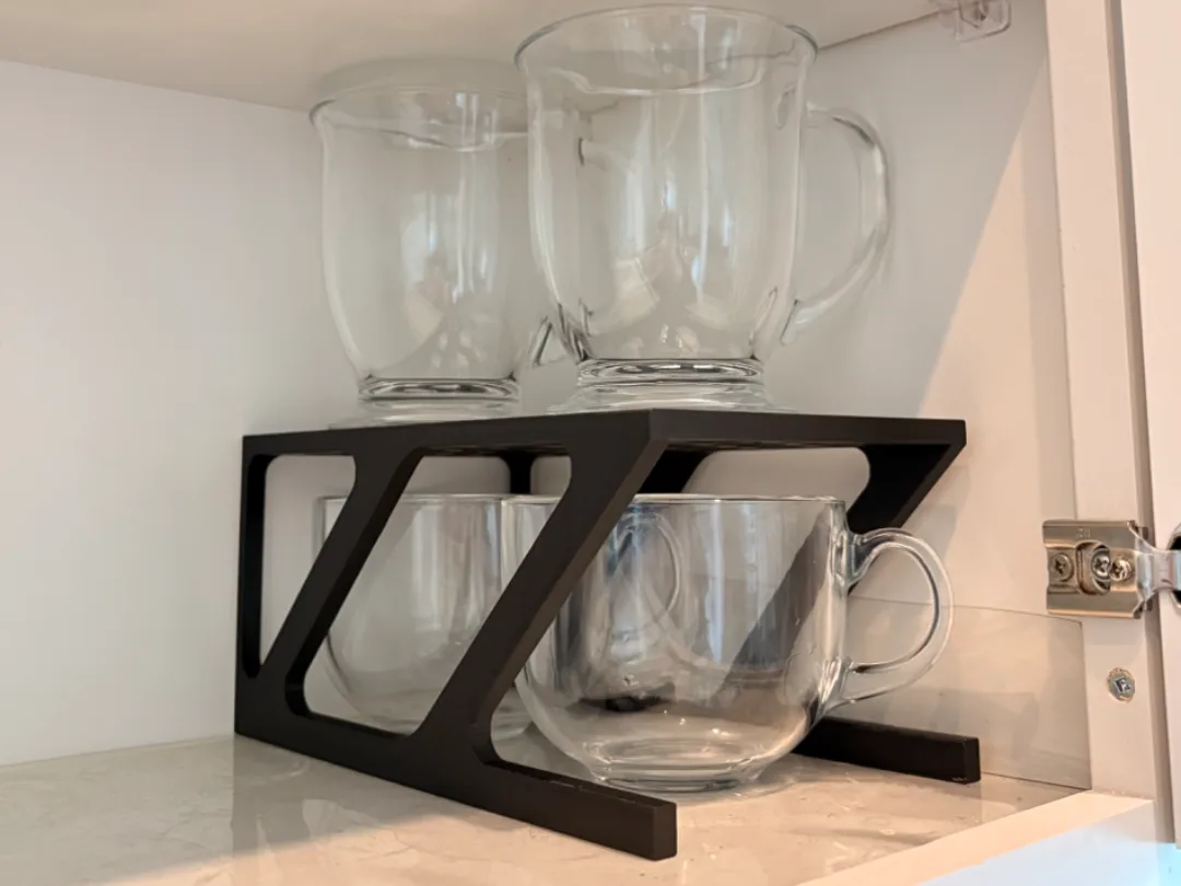 Estante para apilar tazas