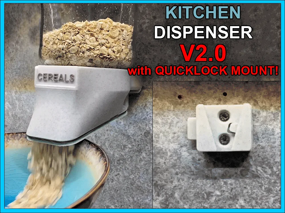 Dispensador de cereales para la alacena