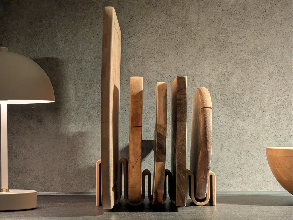 Soporte para tablas de cocina