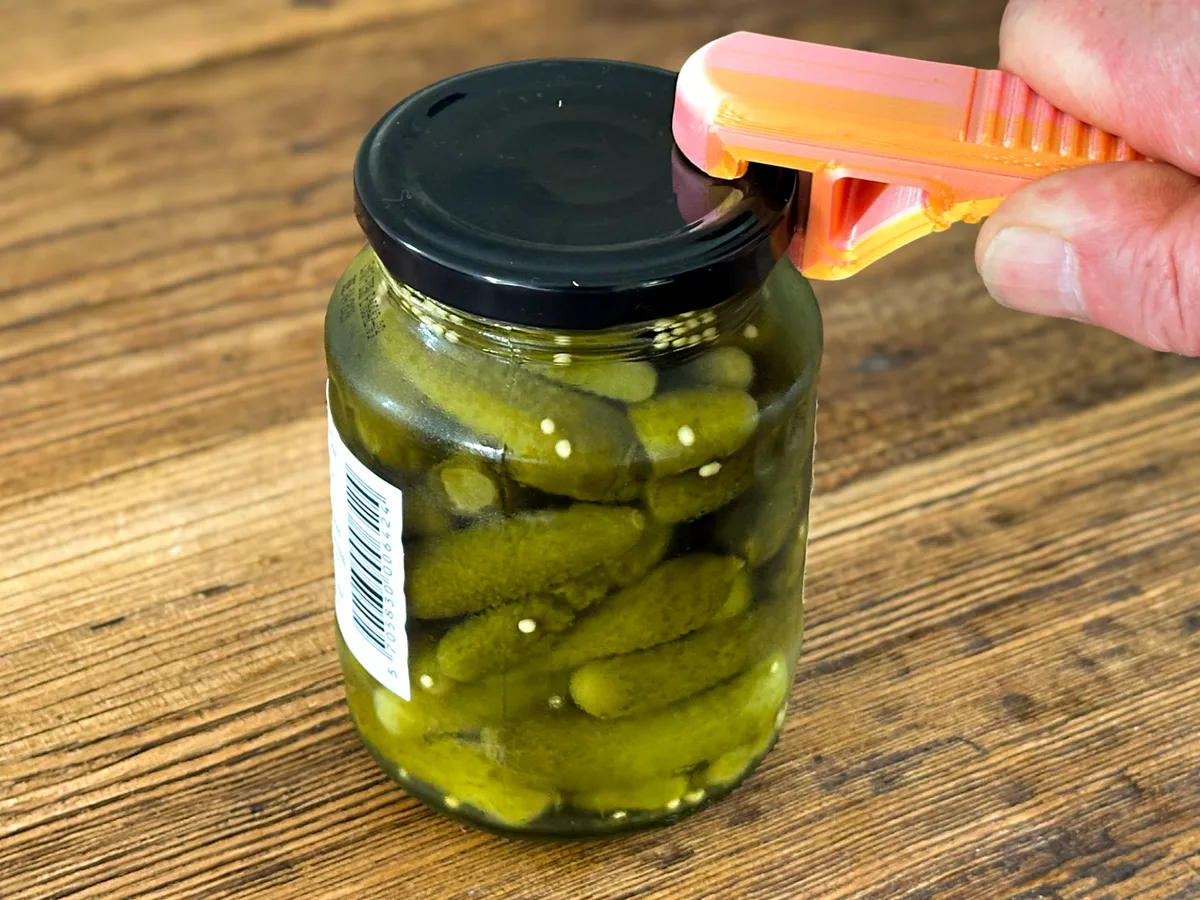 Abridor de frascos de cocina