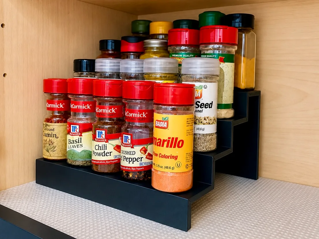 Organizador escalera para la pared
