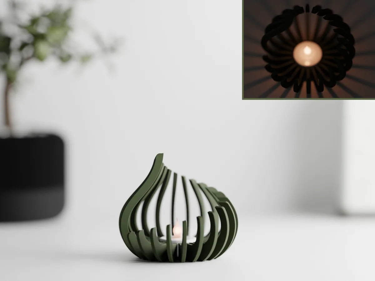 Llama de vela para velita led