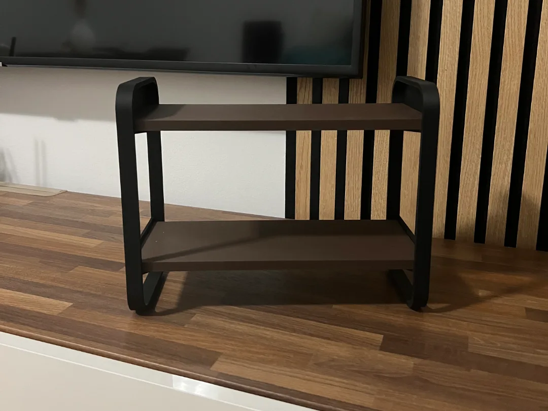 Estante de dos pisos modular