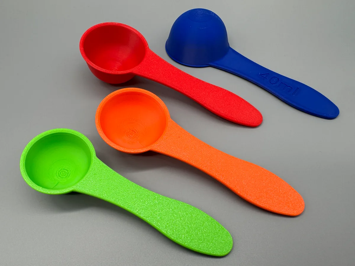 Cucharas medidoras de café en cinco medidas