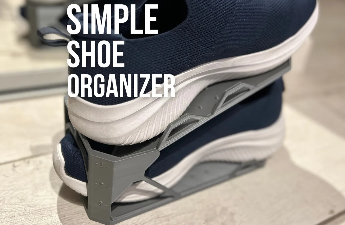 Organizador de zapatos apilable