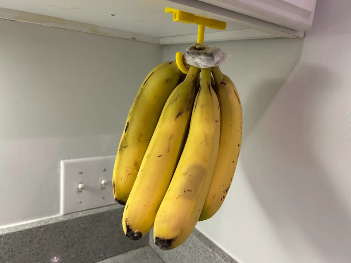 Colgador de bananas de pared