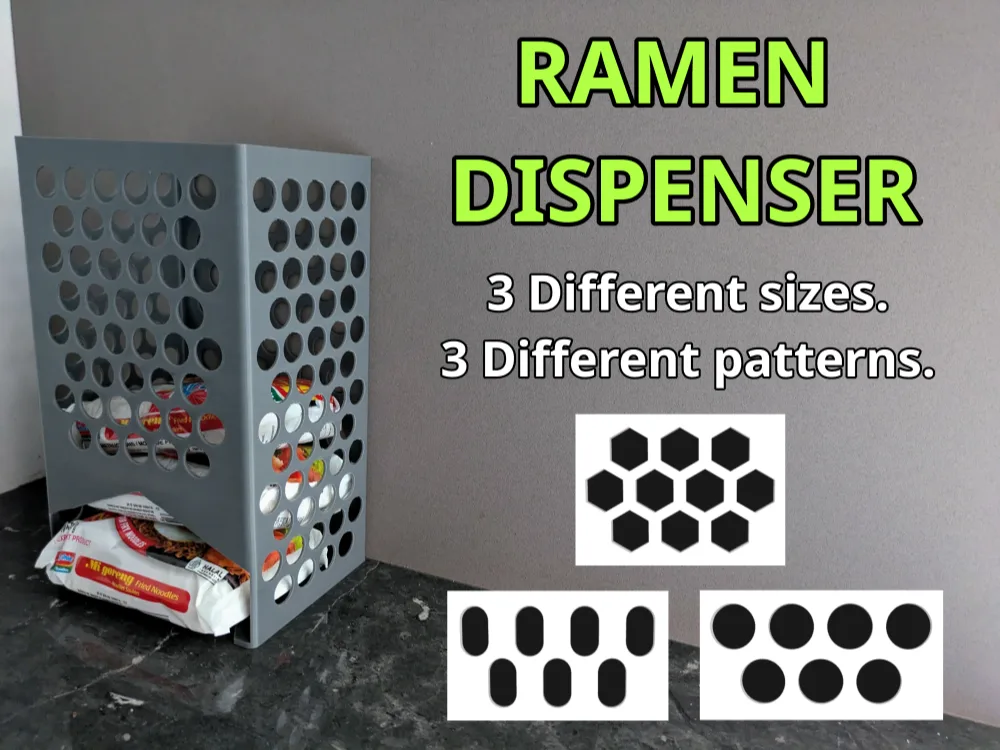 Dispensador de paquetes de fideos