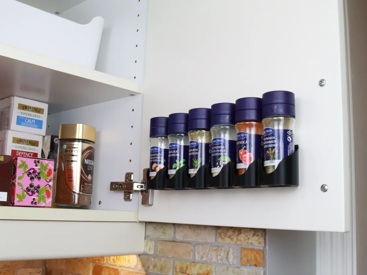 Especiero de pared para frascos chicos
