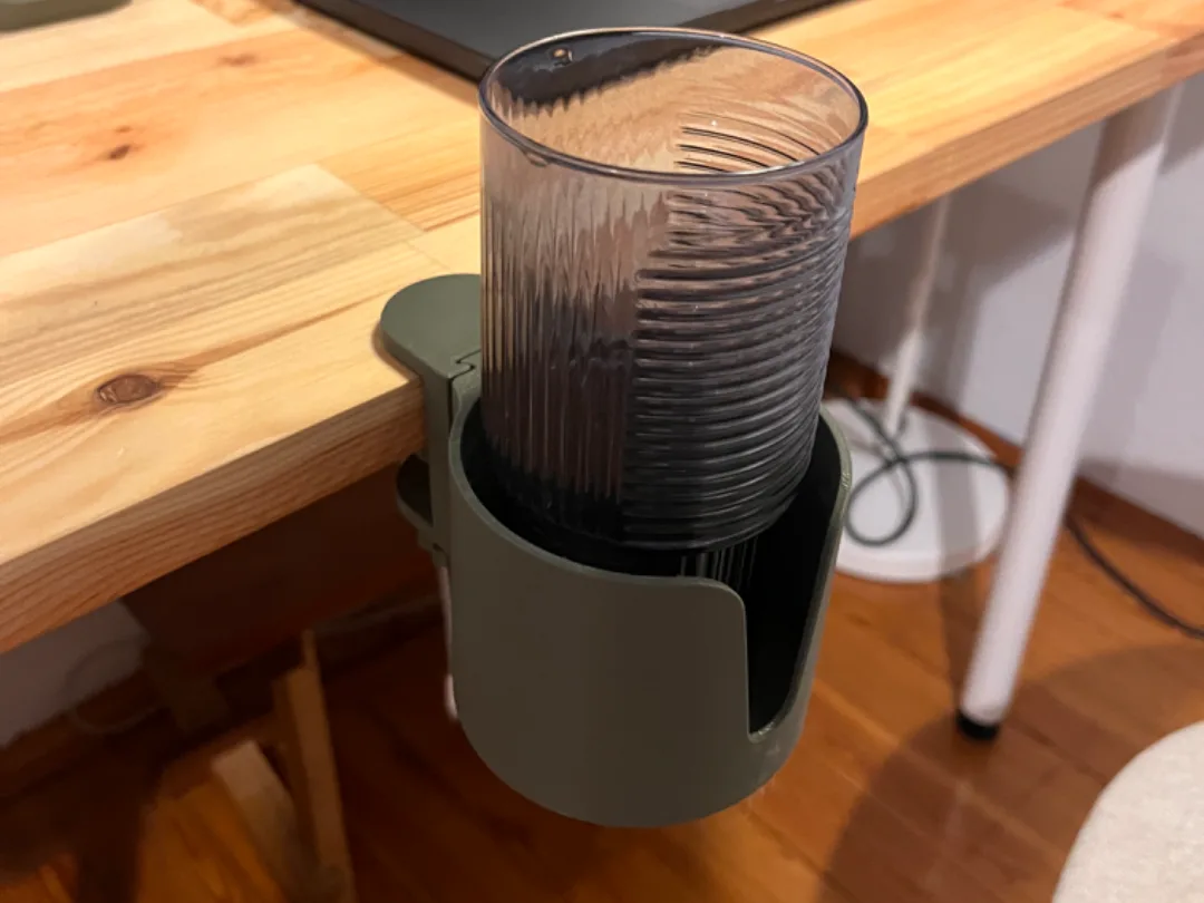 Portavaso con morsa para mesa