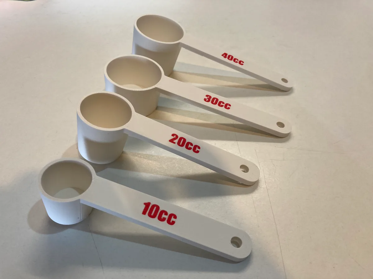 Cucharas medidoras de cocina surtidas