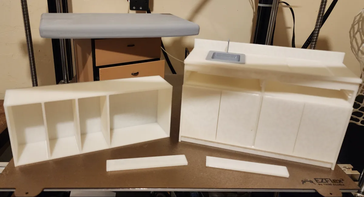 Cocina compacta en miniatura