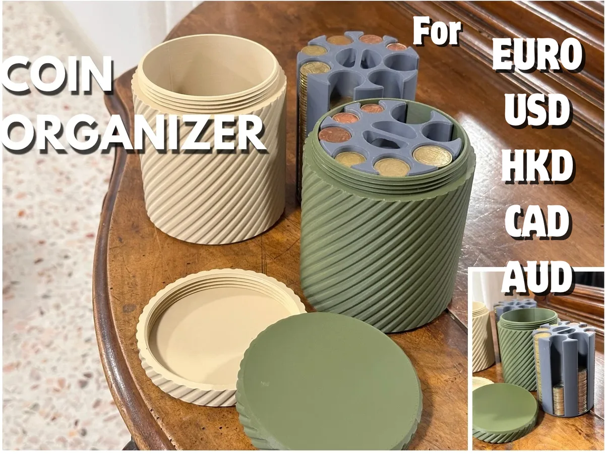 Organizador de monedas