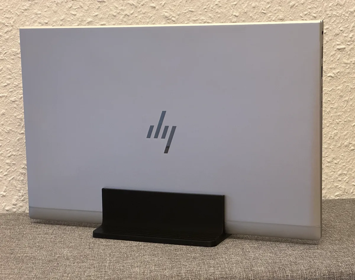 Soporte vertical angosto para notebook