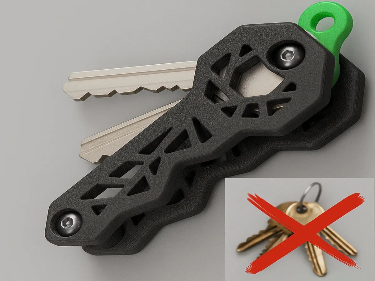 Organizador de llaves tipo navaja