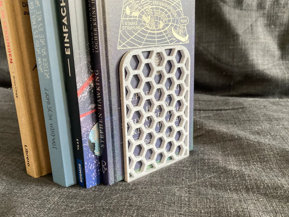 Sujetalibros de panal de abejas