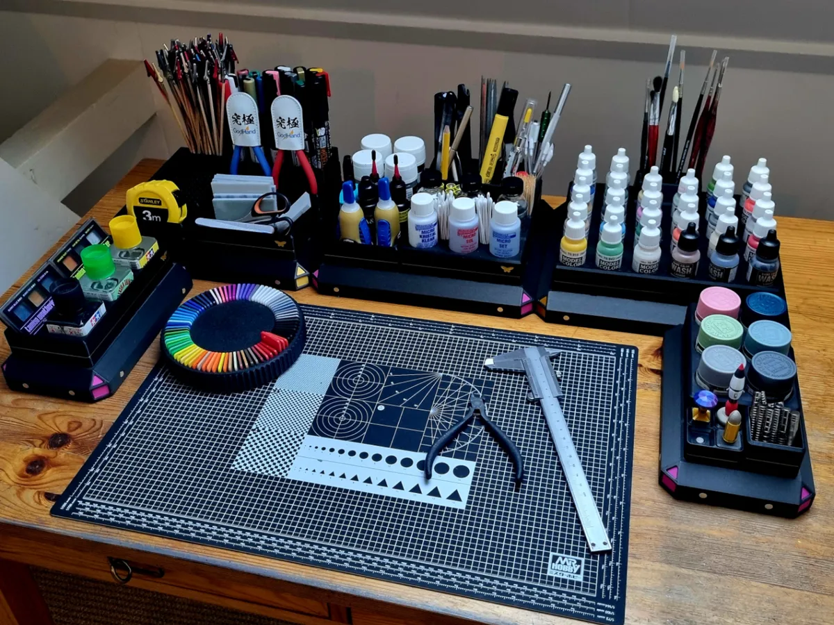 Base Gridfinity chica para el escritorio