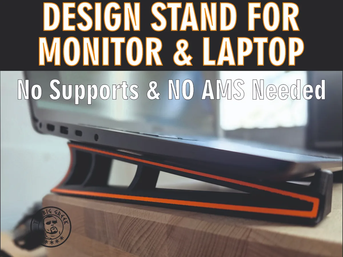 Soporte de diseño para monitor y notebook