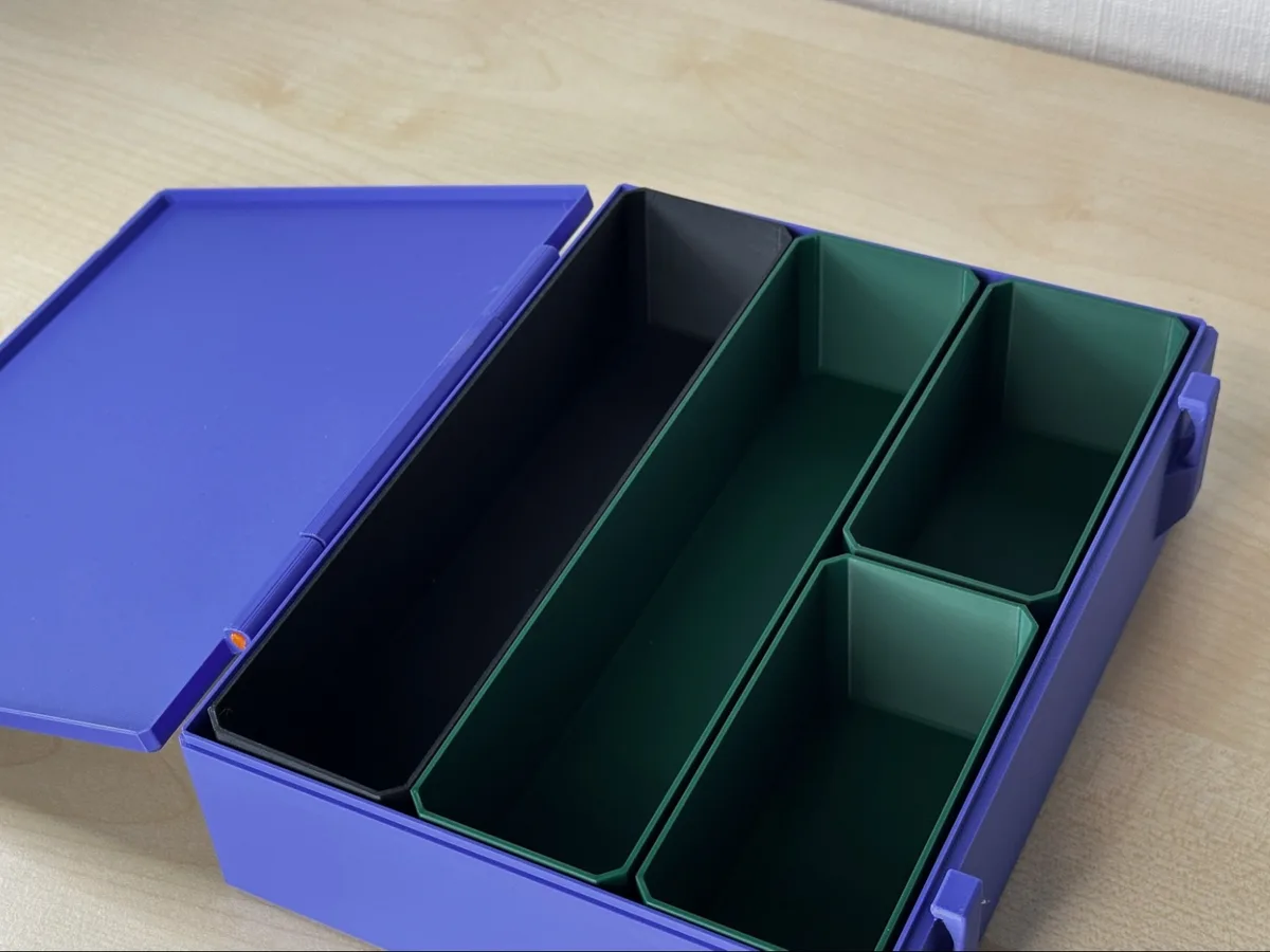 Caja modular de cincuenta por cincuenta