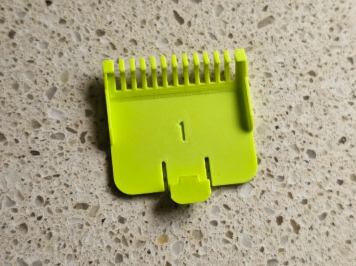 Peine guía para máquina de cortar pelo